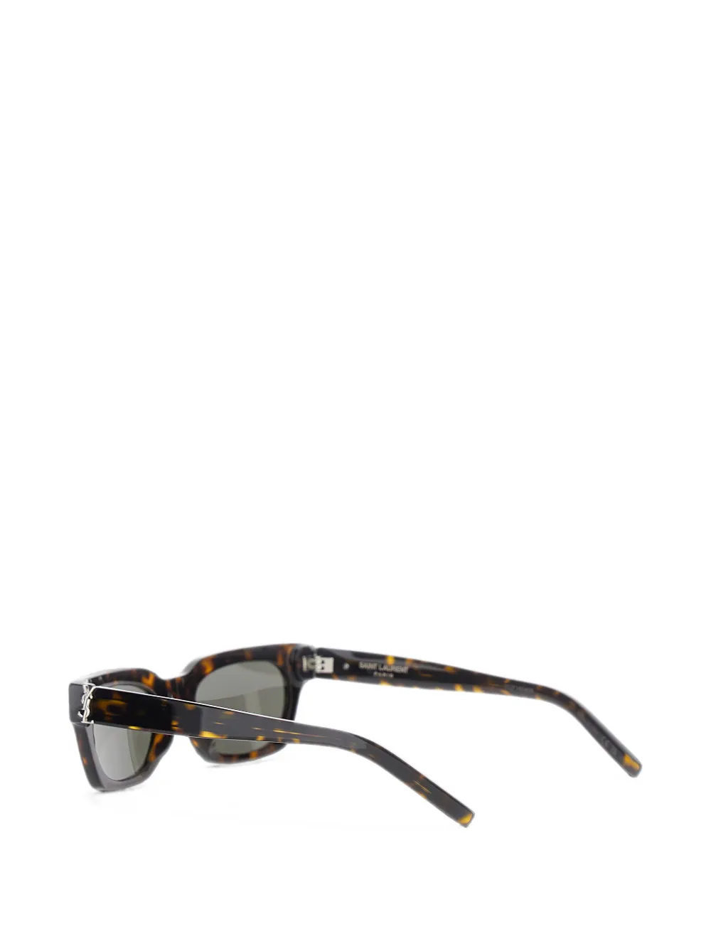 Saint Laurent Eyewear tortoiseshell-effect sunglasses Bruin