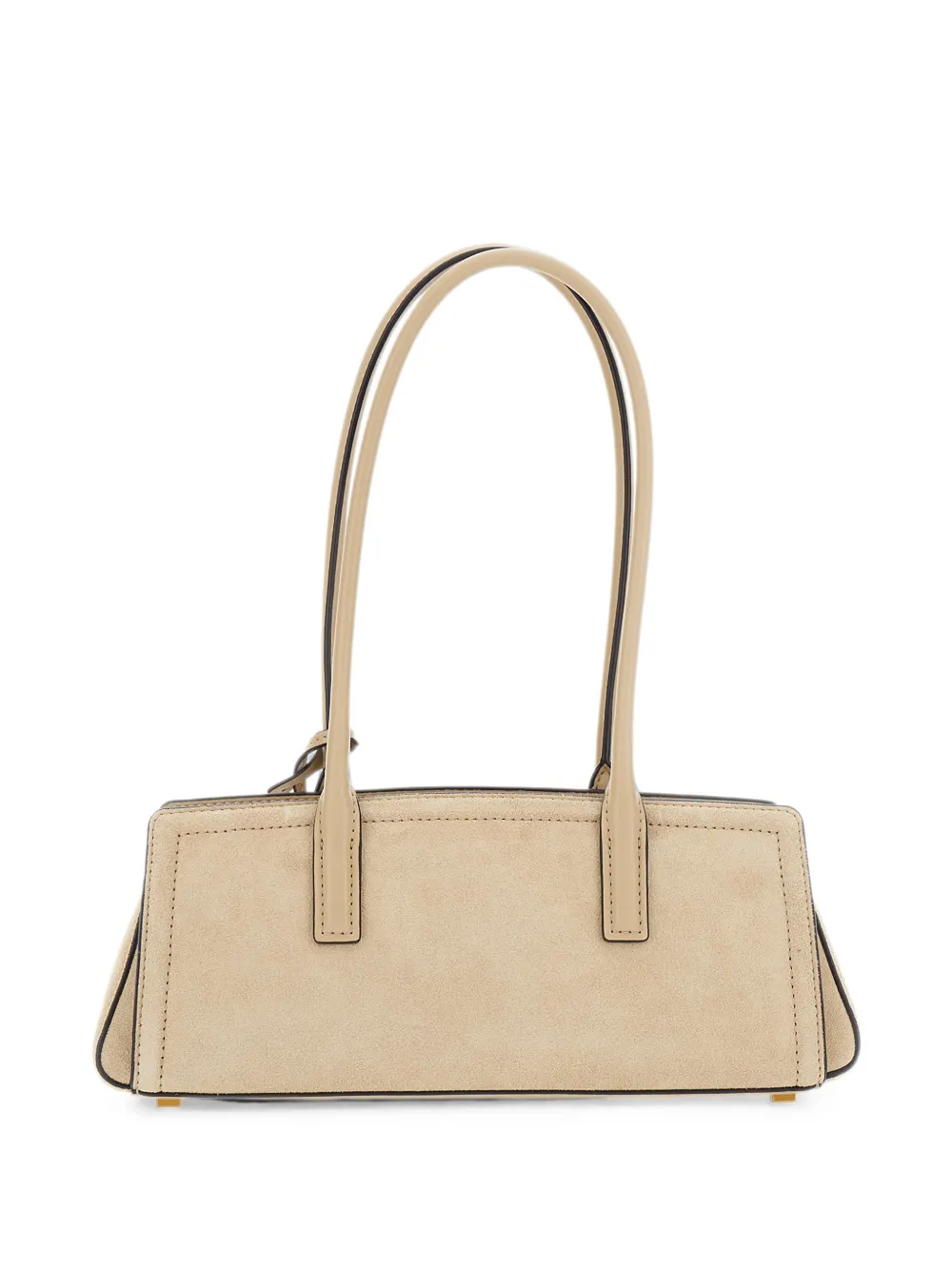 Michael Kors Shopper met logoplakkaat Beige
