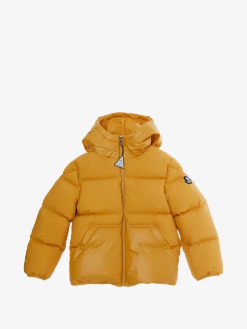 Moncler Enfant padded hooded jacket