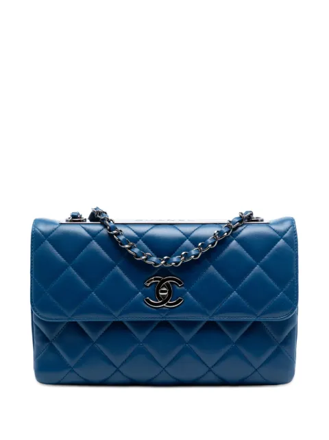 CHANEL Pre-Owned 2017-2018 Medium Quilted Lambskin Trendy CC Flap shoulder bag
