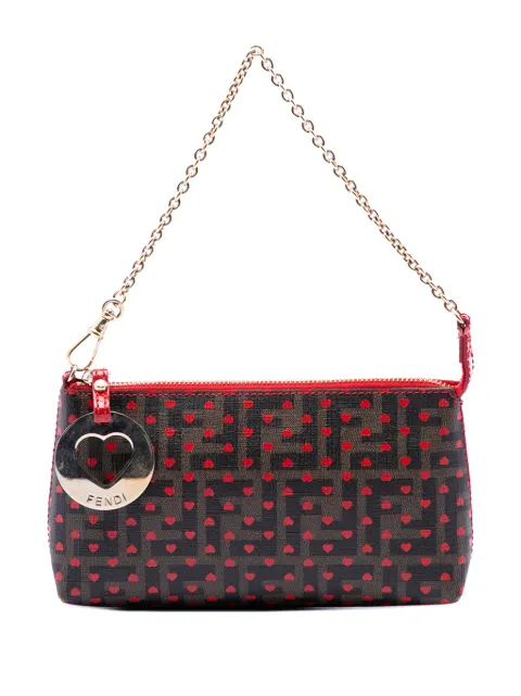 Fendi Pre-Owned 2010-2026 주카 스팔마티 허스트 체인 포쉐트 숄더 백