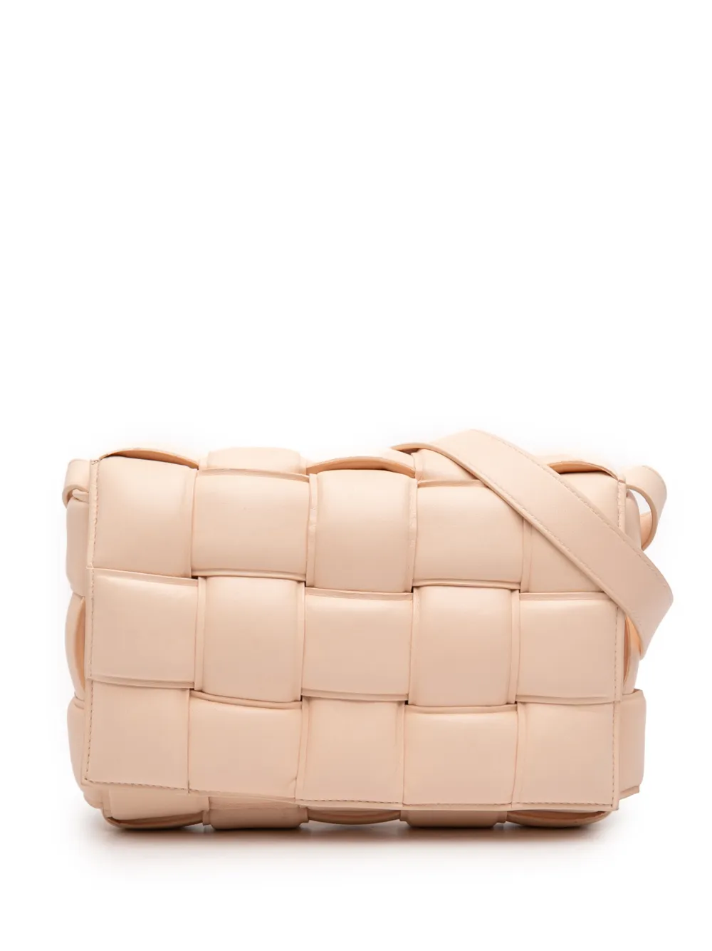 Bottega Veneta Pre-Owned 2012-2026 Nappa Intrecciato Padded Cassette crossbody bag - Rosa