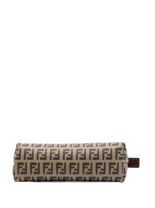 Fendi Pre-Owned 2000-2010 ズッカ キャンバス ポーチ クラッチバッグ