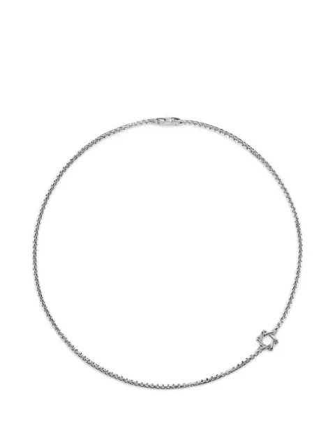 David Yurman Star of David station necklace