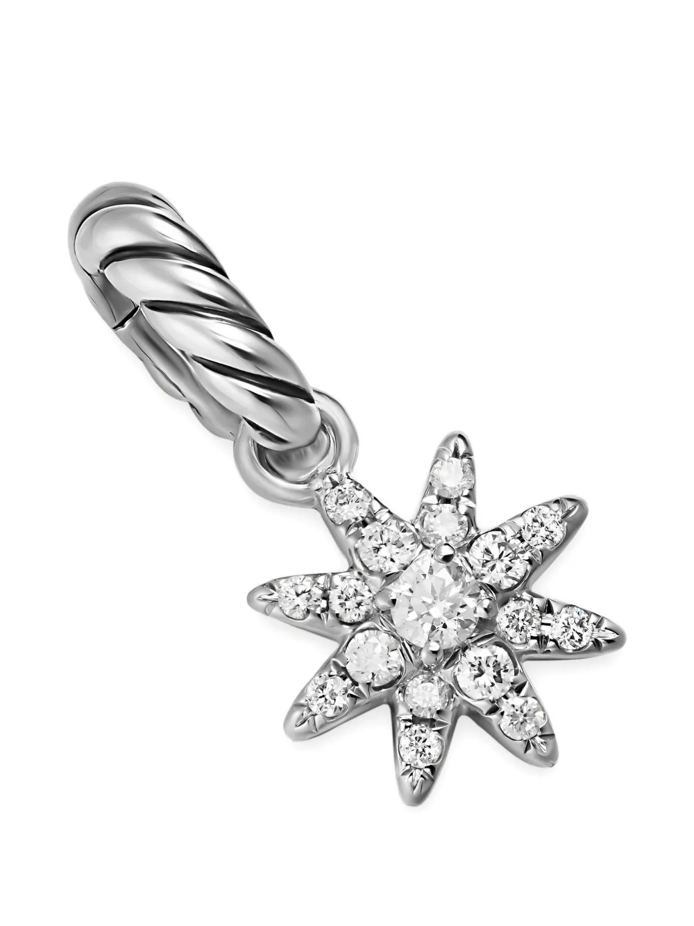  David Yurman Amuleto Petite Starburst - Plateado 