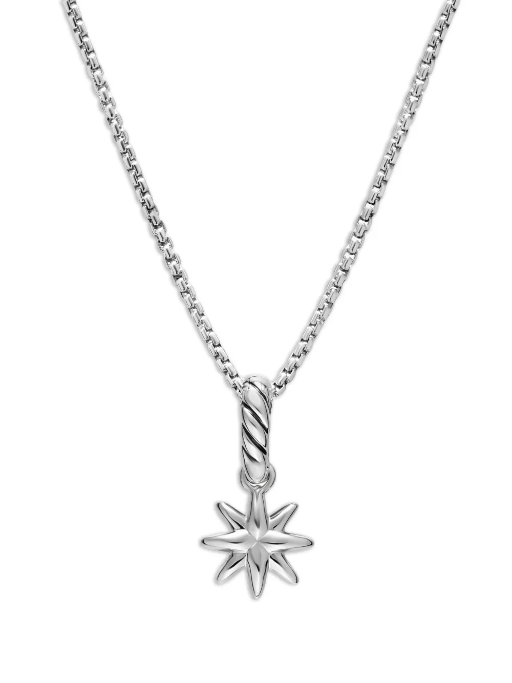  David Yurman Amuleto Petite Starburst - Plateado 