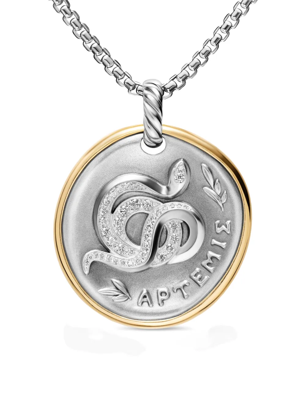David Yurman Artemis medallion amulet · OS