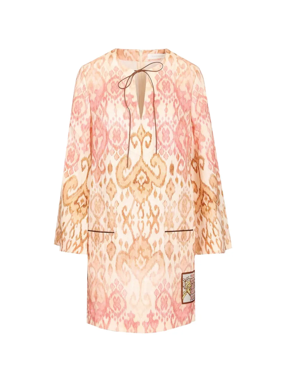 ZIMMERMANN Aster mini dress - Rosa