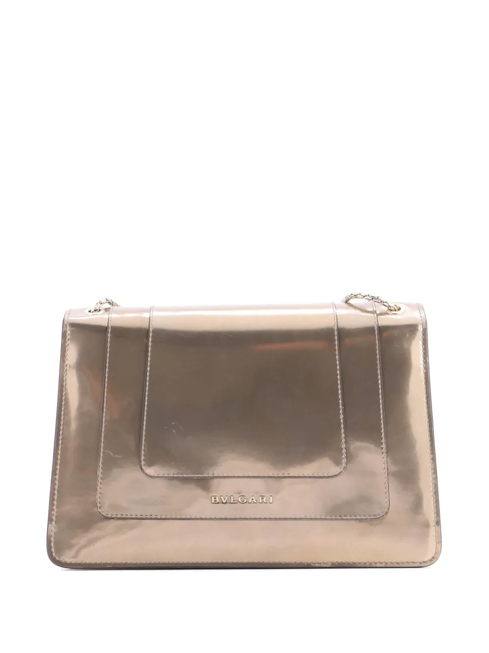 Bvlgari Pre-Owned Serpenti Forever Metallic Leather Medium shoulder bag - Effetto metallizzato