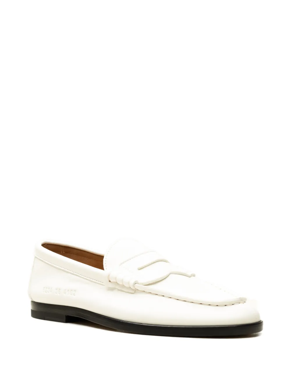 Common Projects leather loafers Beige