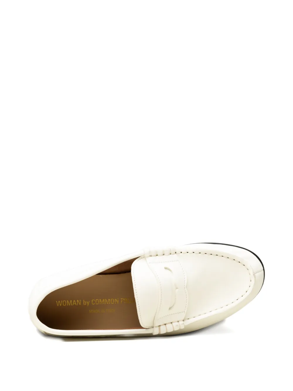 Common Projects leather loafers Beige