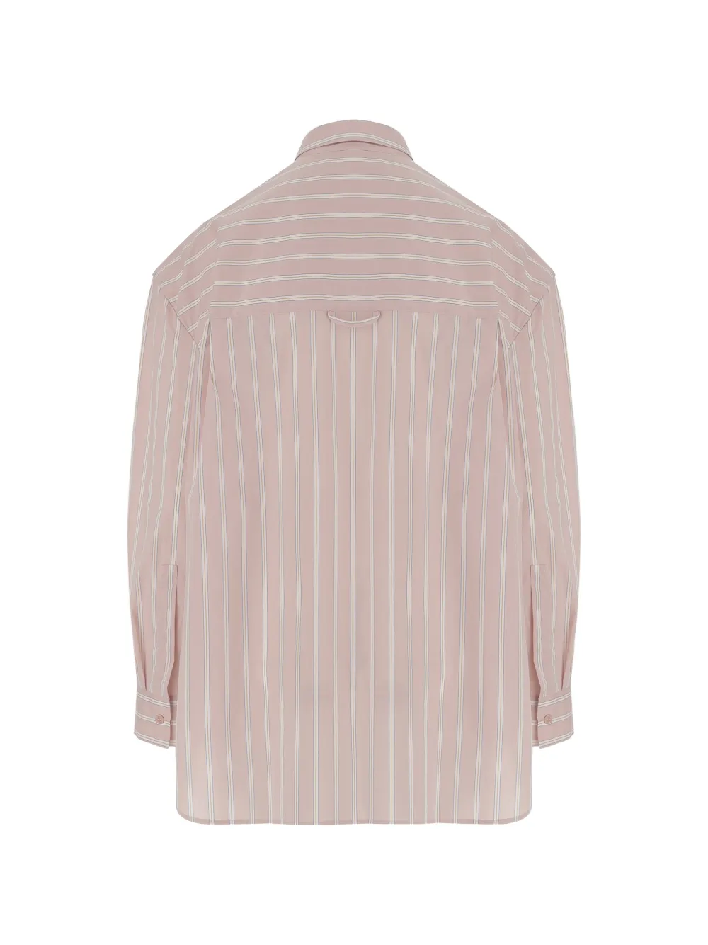 The Frankie Shop Overhemd met gewelfde afwerking Roze