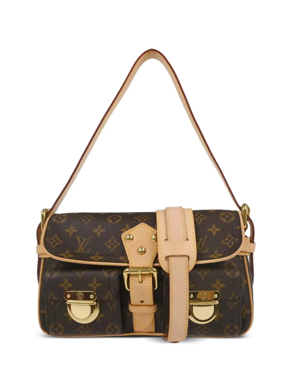 Louis Vuitton Pre-Owned 2007 Monogram Hudson PM shoulder bag - Brown