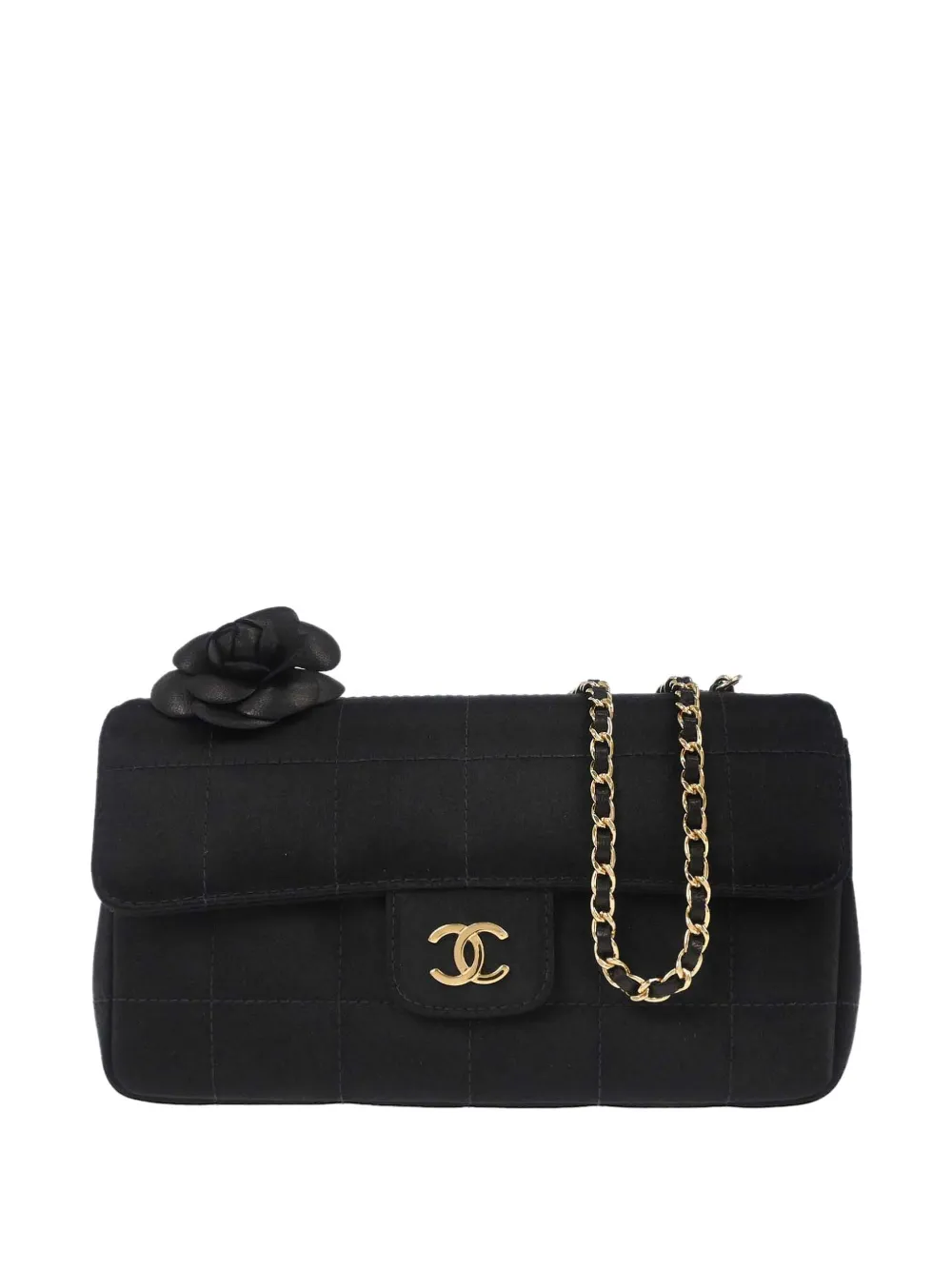 CHANEL Pre-Owned 2006 Camellia Choco Bar shoulder bag - Nero