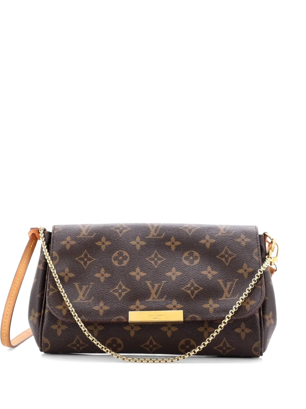 Louis Vuitton Pre-Owned Favorite Handbag Monogram Canvas MM crossbody bag - Marrone