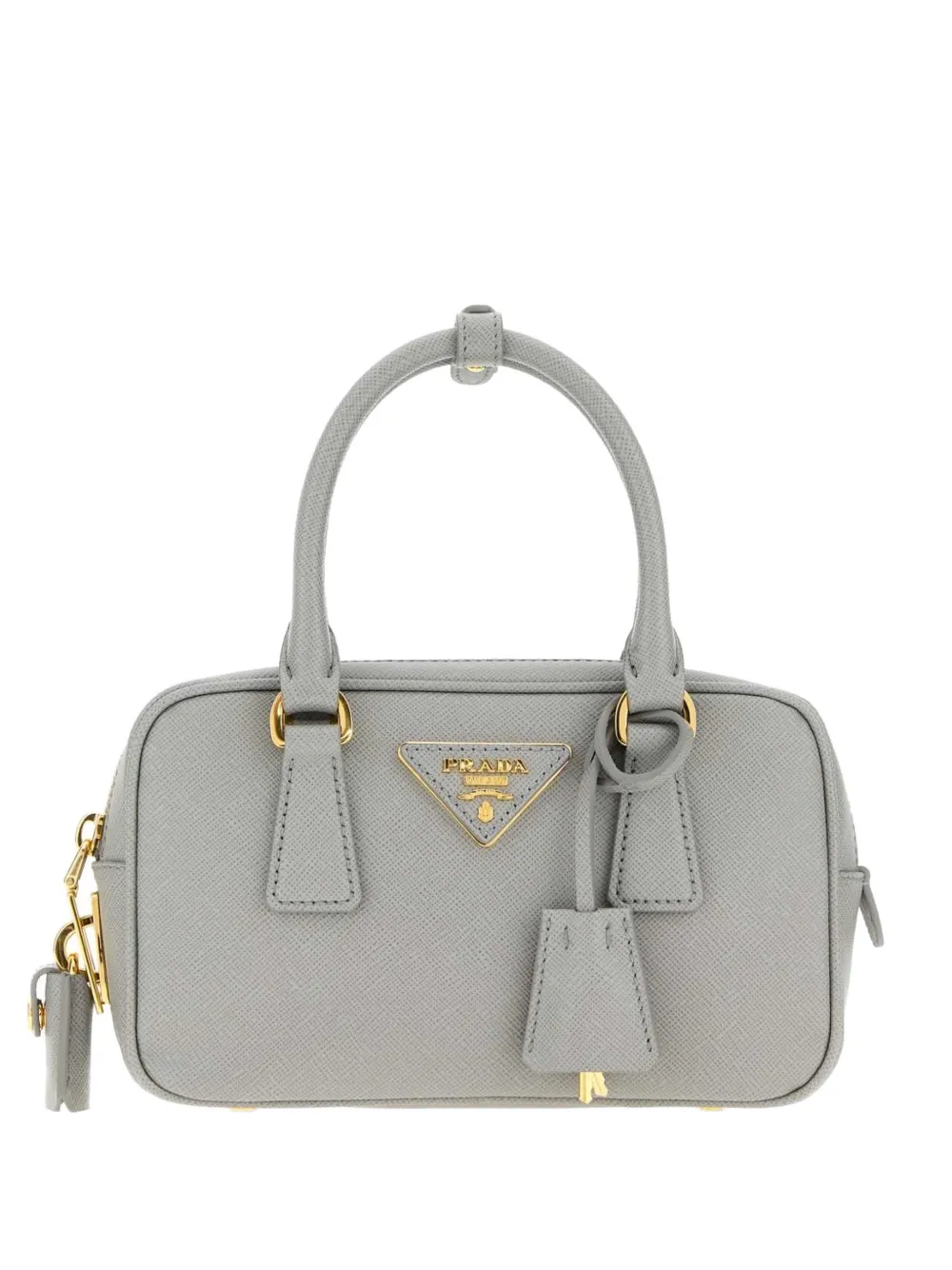 Prada top handle tote bag - Grau