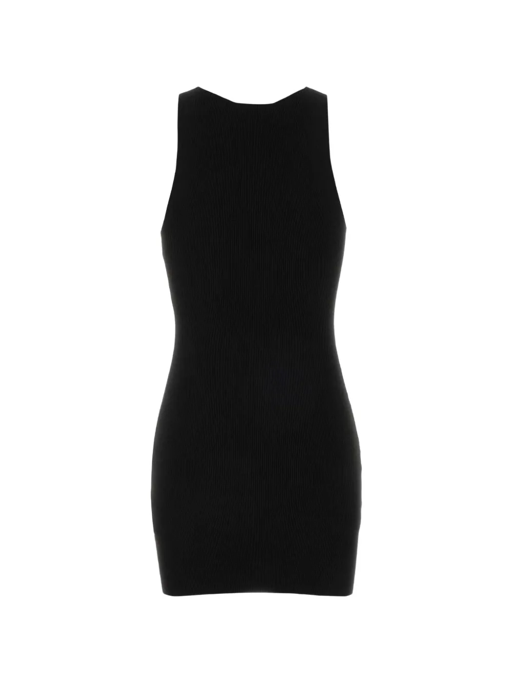 Alexander Wang Mini-jurk met logoprint Zwart