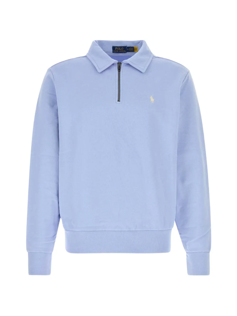 Polo Ralph Lauren quarter-zip cotton sweateshirt - Blu