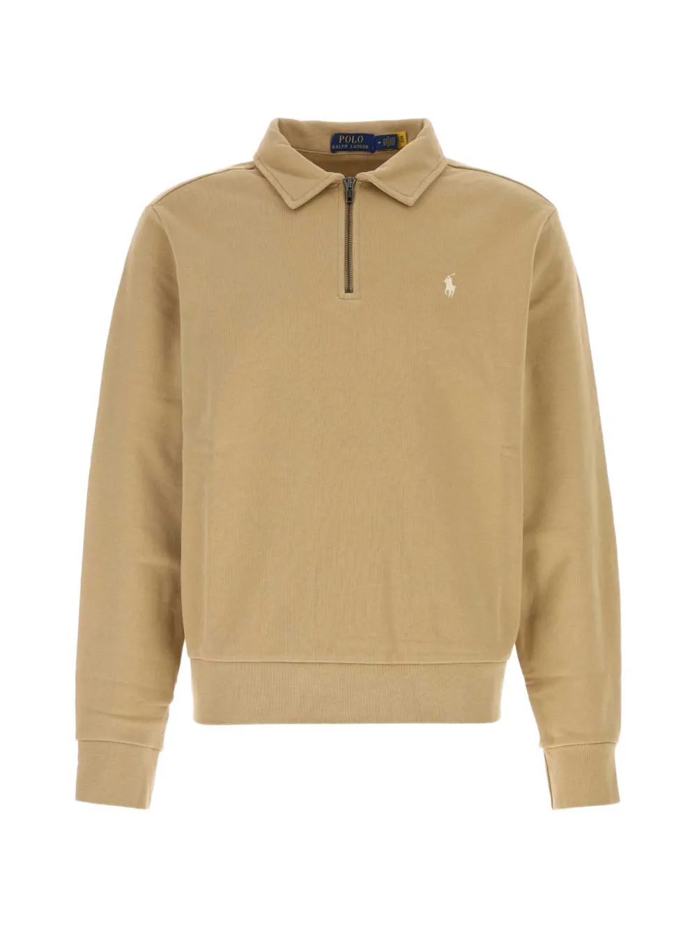 Polo Ralph Lauren Polo Pony quarter-zip sweatshirt - Nude
