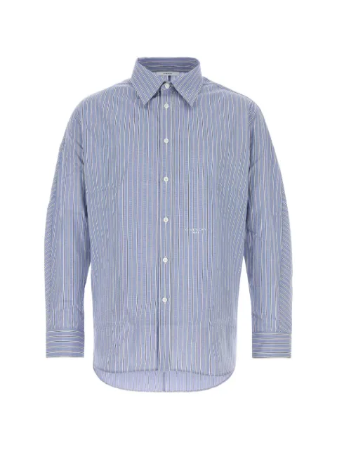 Givenchy polo a rayas con logo bordado