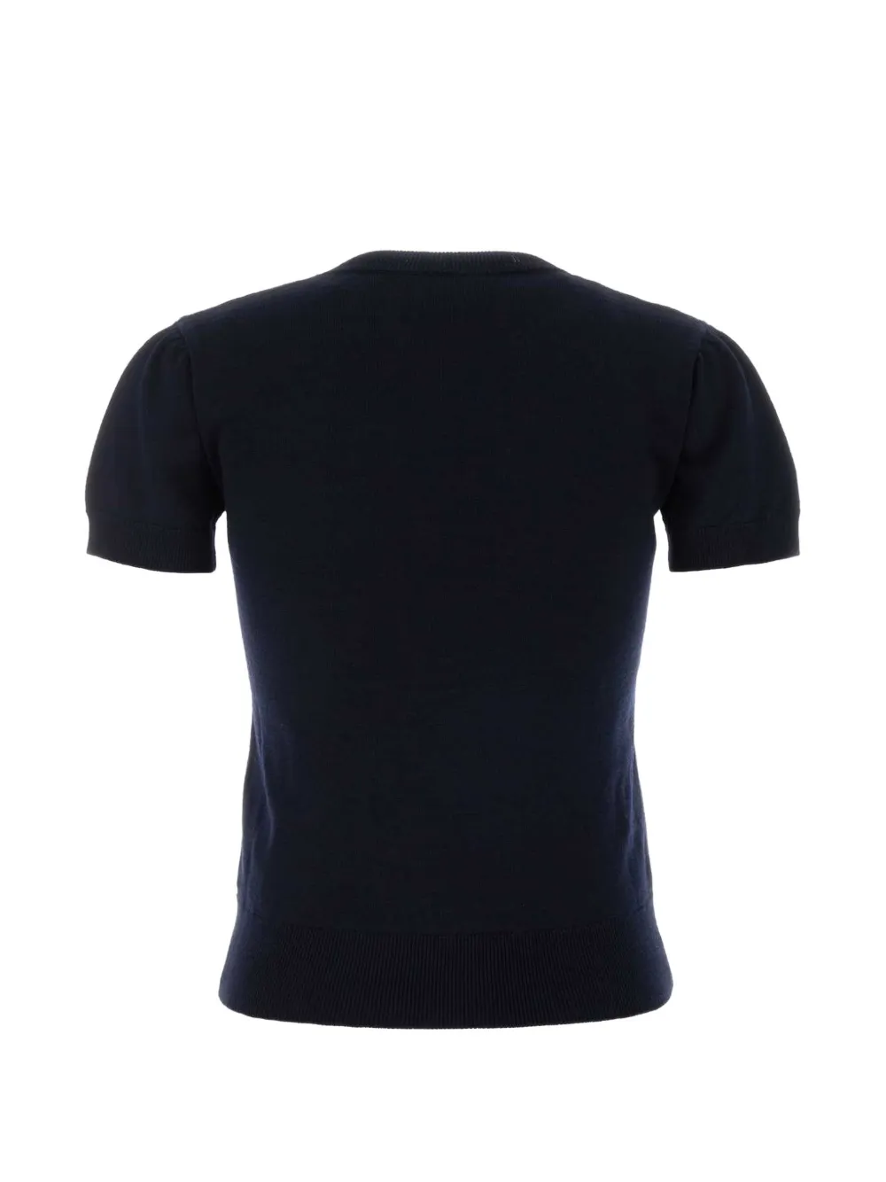 A.P.C. Gia T-shirt met geborduurd logo Blauw