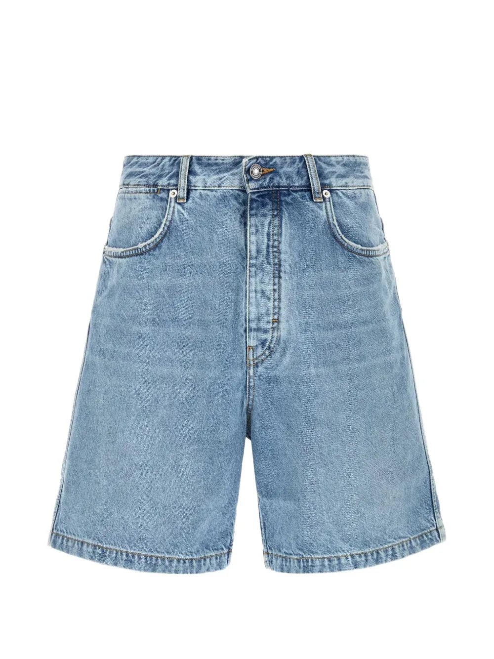 Givenchy faded denim shorts - Blu