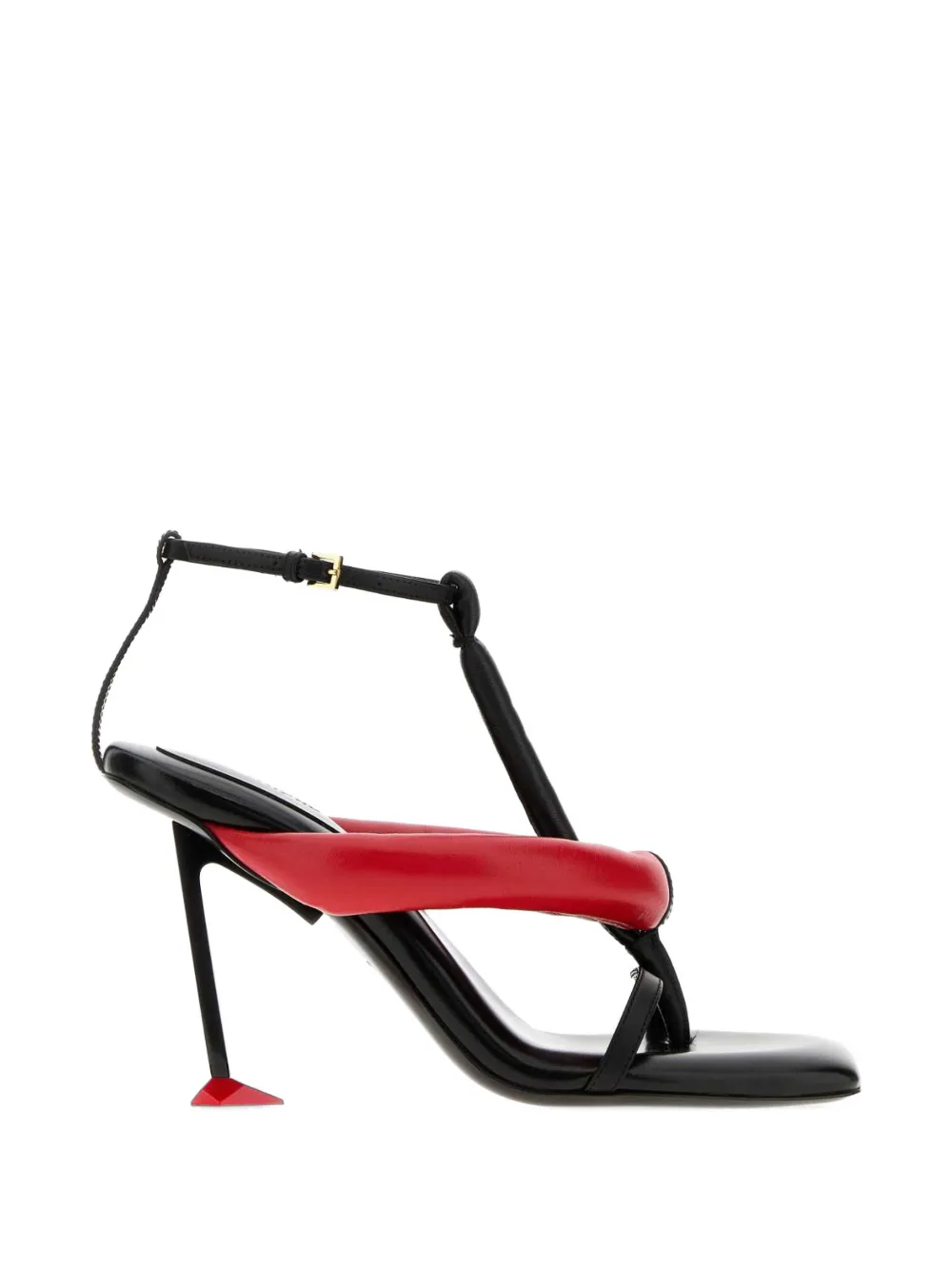 Givenchy Boudoir padded leather sandals Zwart