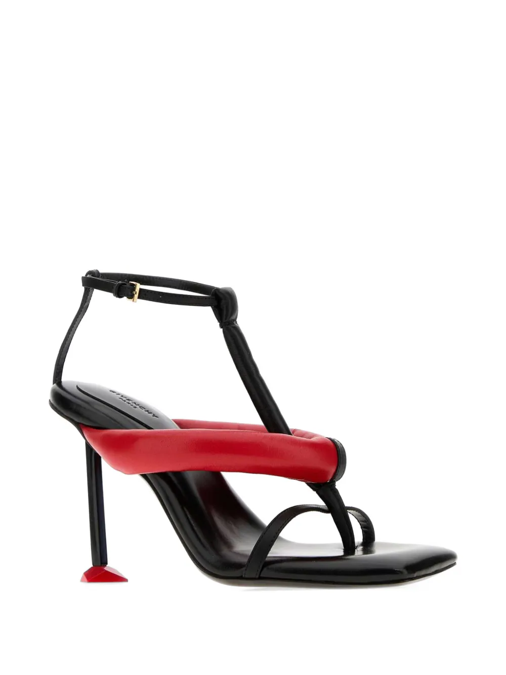 Givenchy Boudoir padded leather sandals Zwart