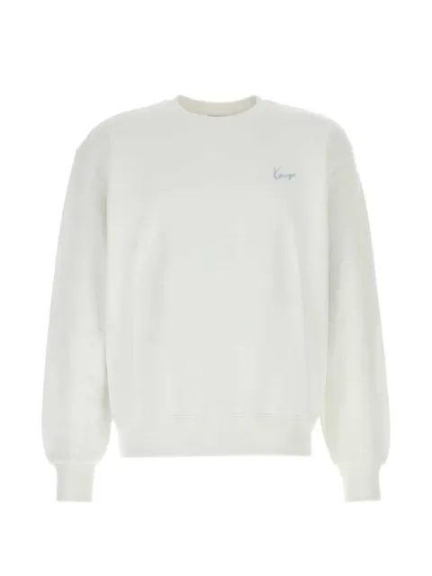 Kenzo Signature logo-embroidered cotton sweater