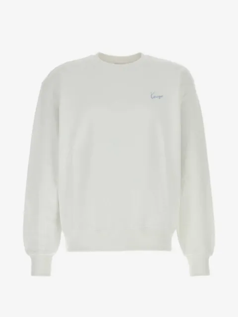 Kenzo Signature logo-embroidered cotton sweater