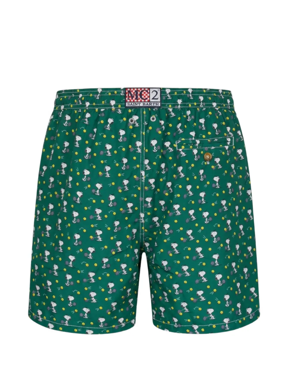 MC2 Saint Barth Snoopy Tennis zwembroek Groen
