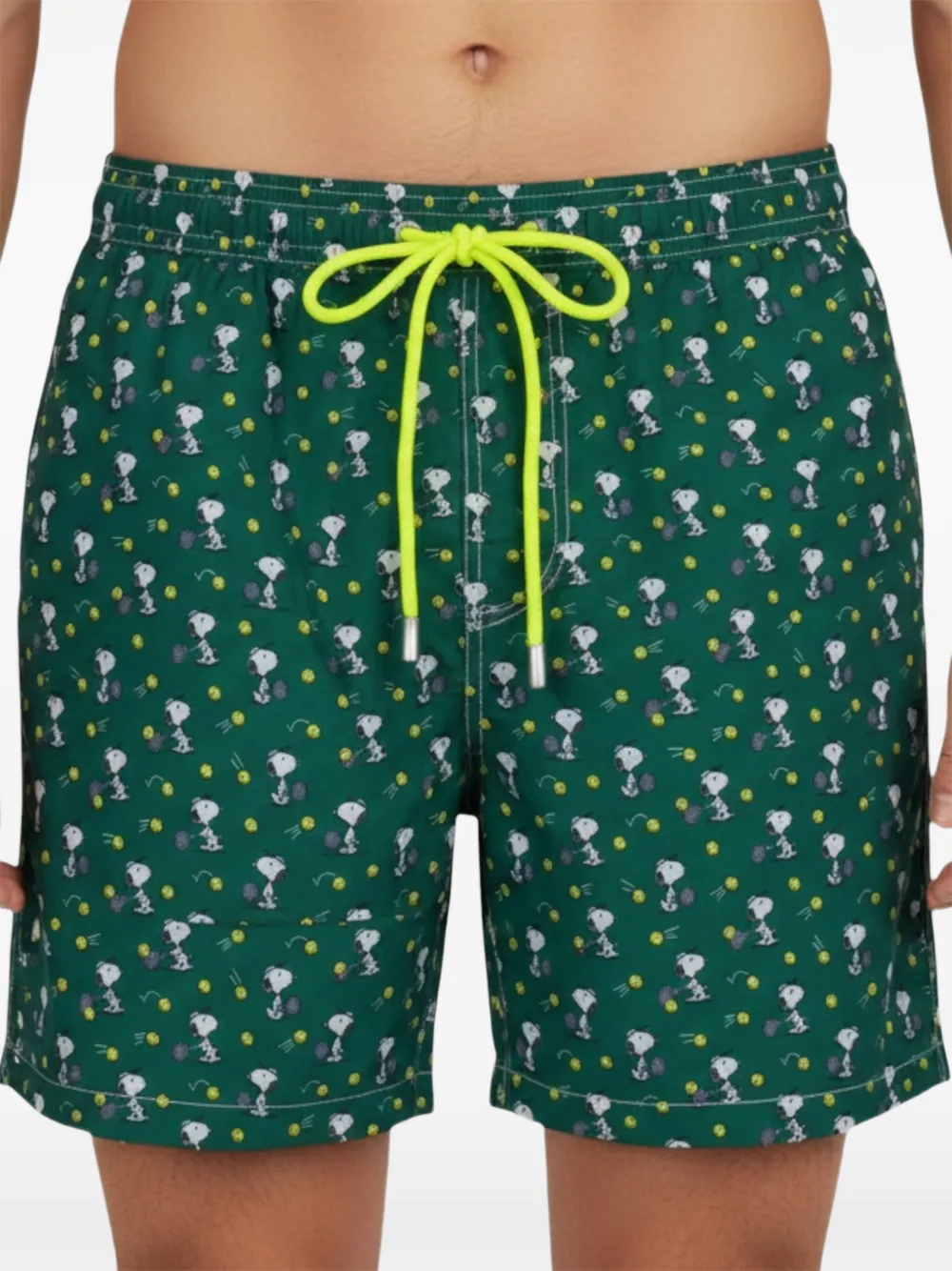 MC2 Saint Barth Snoopy Tennis zwembroek Groen