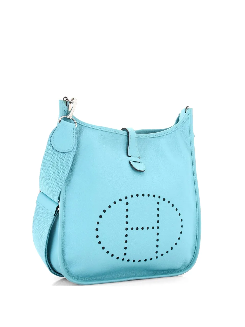 Hermès Pre-Owned Evelyne Bag Gen III Epsom PM crossbody bag - Blu