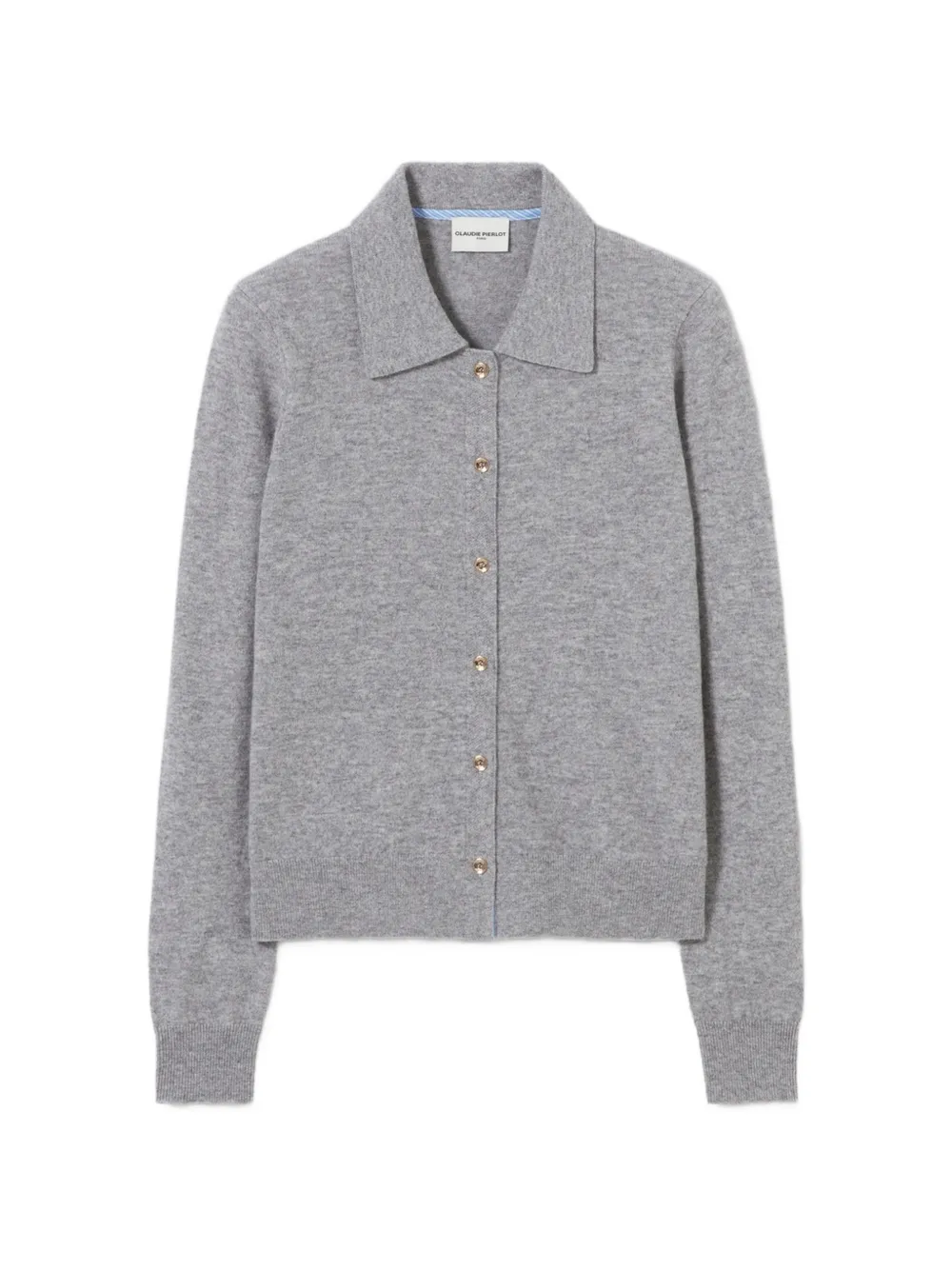 Claudie Pierlot fitted wool cardigan - Grigio