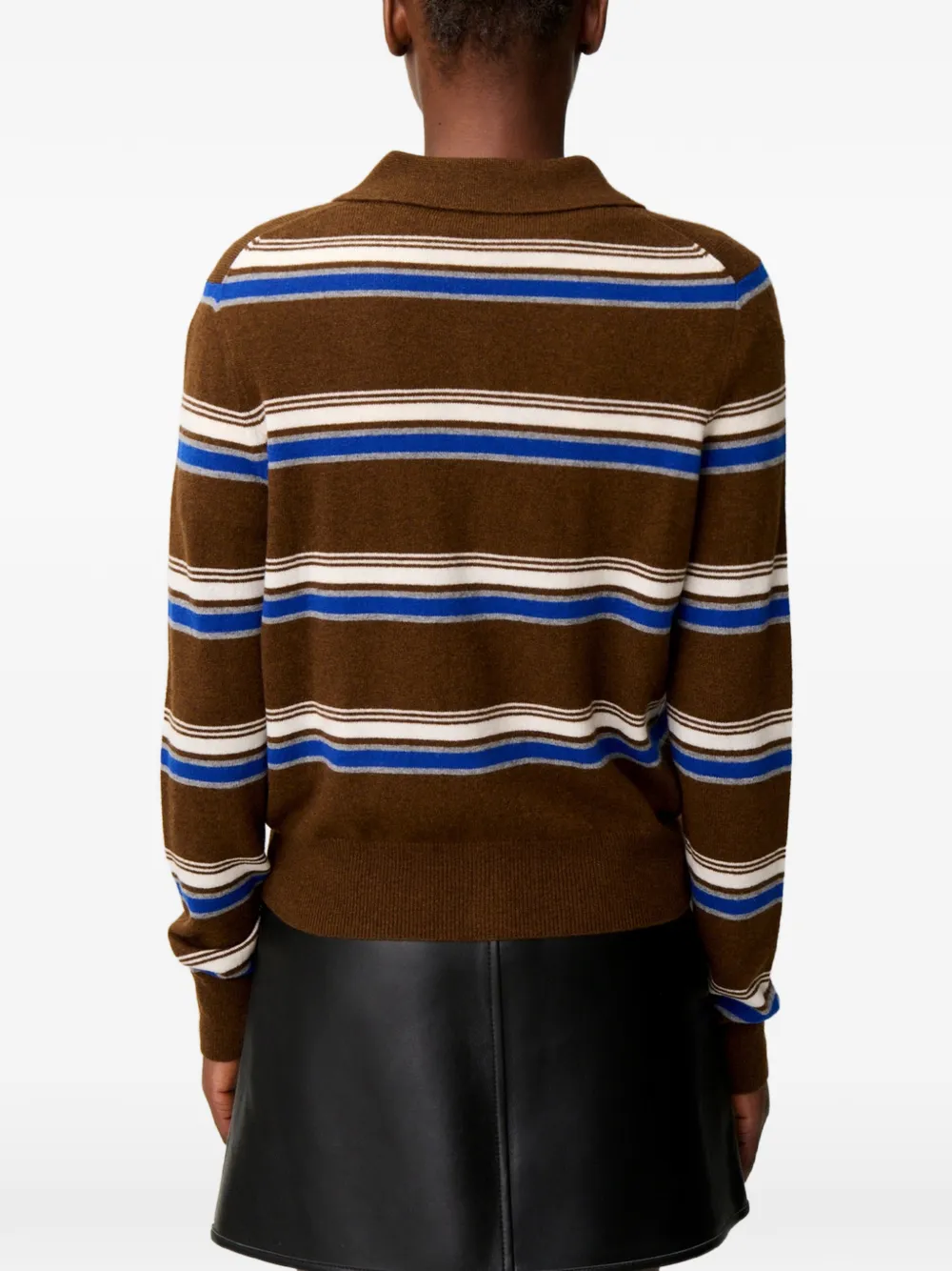 Claudie Pierlot Gestreept vest Bruin