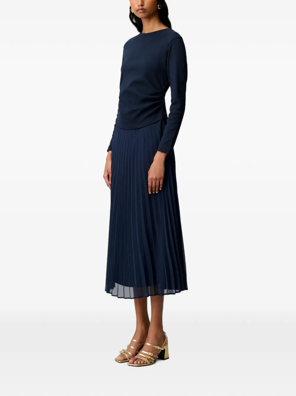 Claudie Pierlot T-shirtjurk Blauw