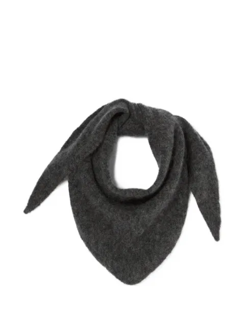 Claudie Pierlot brushed triangular scarf