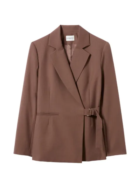 Claudie Pierlot straight jacket silver buckle