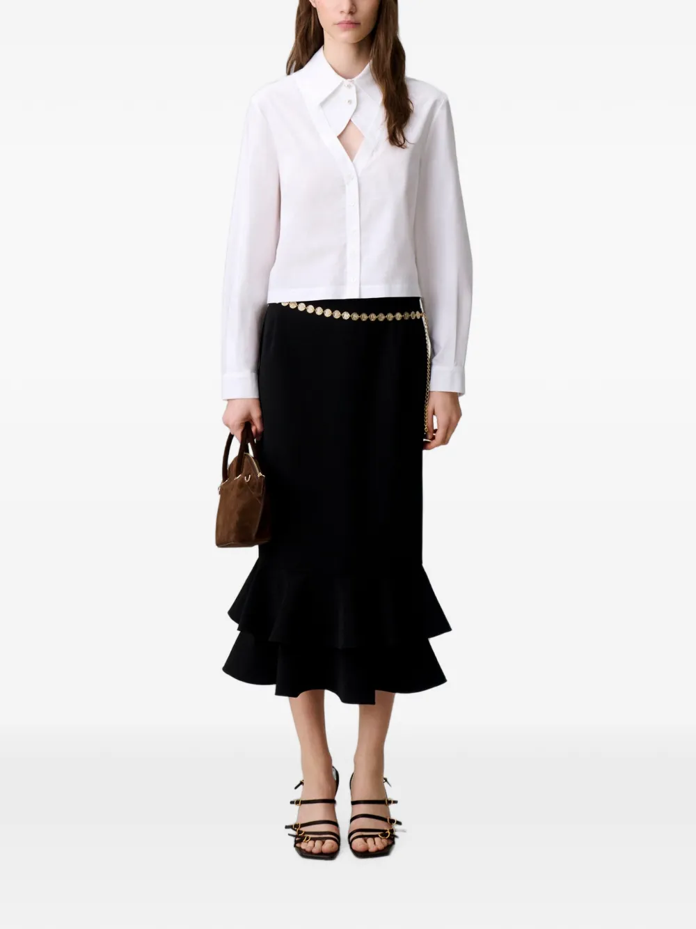 Claudie Pierlot Katoenen blouse Wit
