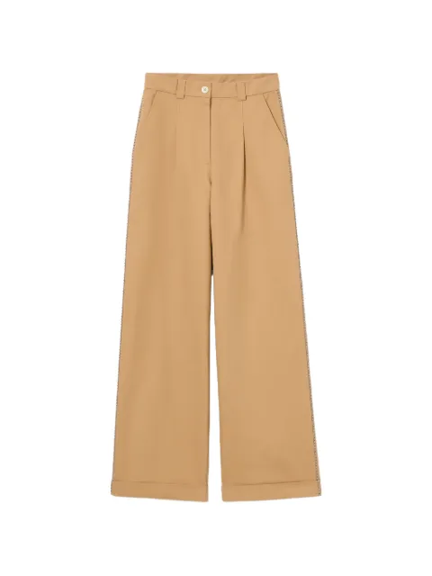 Claudie Pierlot straight pleated trousers