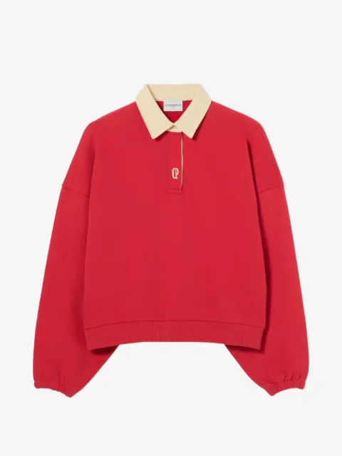 Claudie Pierlot logo-embroidered sweatshirt