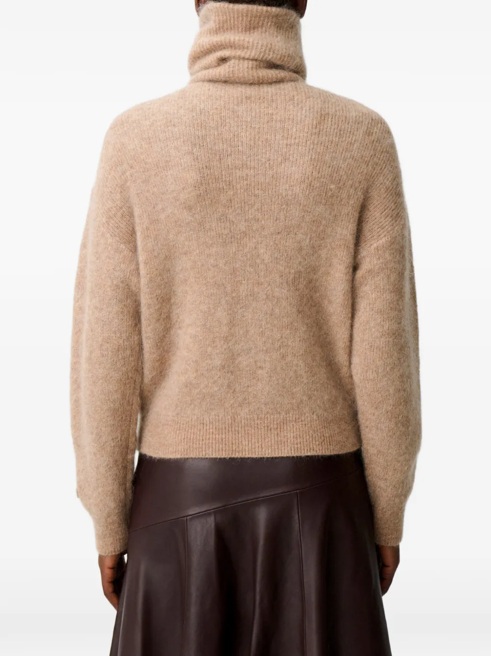 Claudie Pierlot Vest met geborsteld effect Beige
