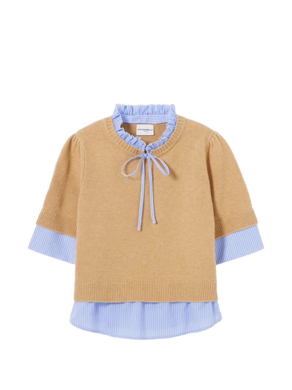 Claudie Pierlot striped wool jumper - Toni neutri