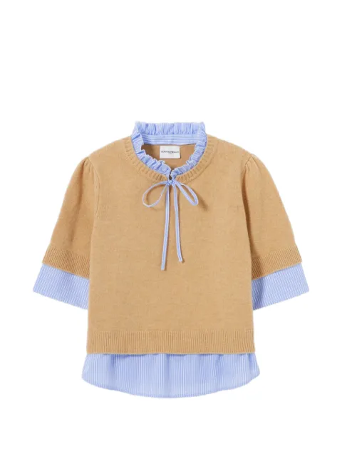 Claudie Pierlot striped wool jumper