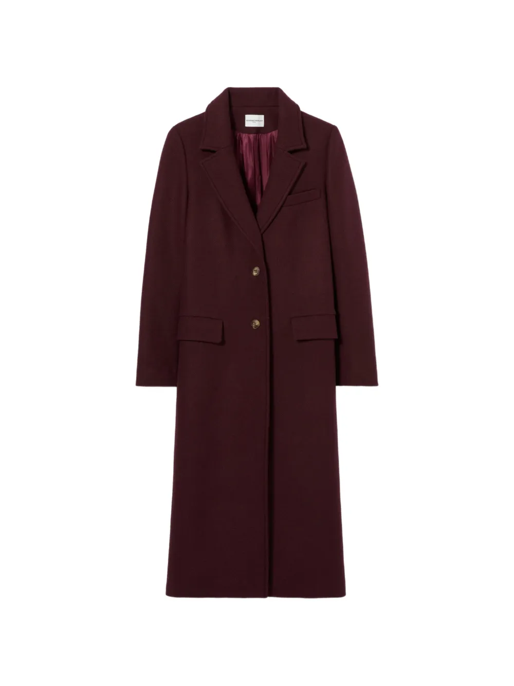Claudie Pierlot single-breasted coat - Red