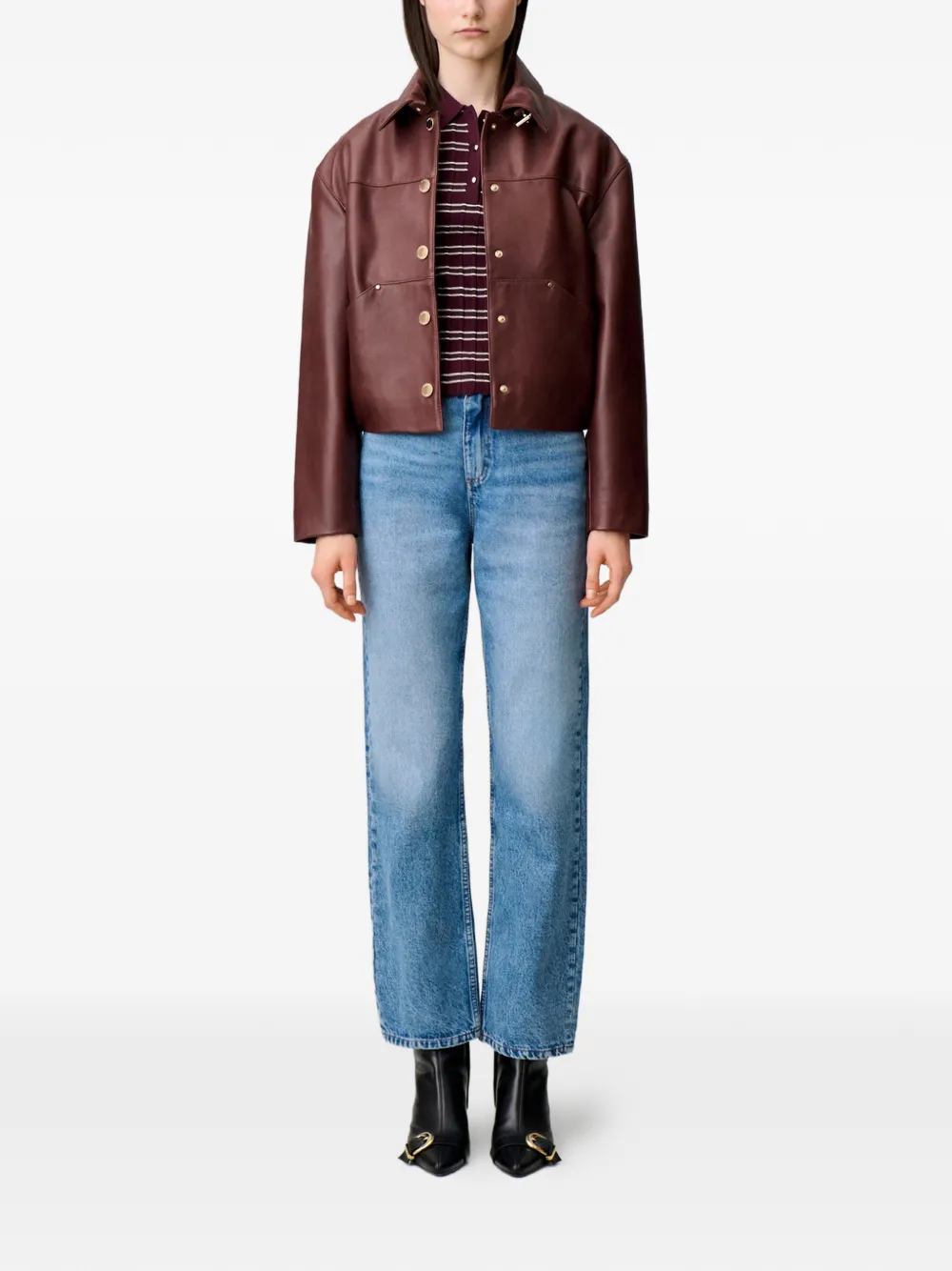 Claudie Pierlot Jeans met vijf zakken Blauw