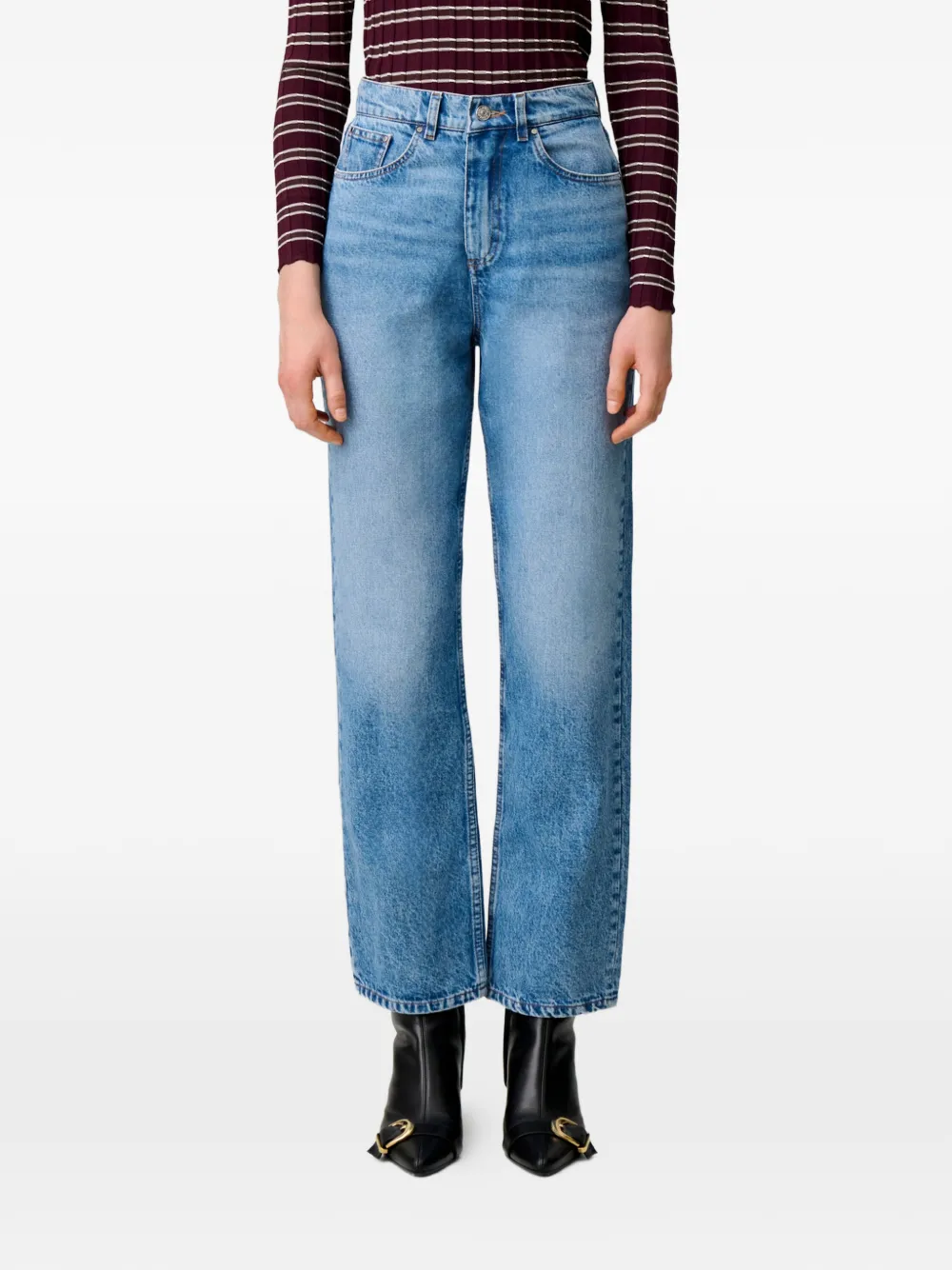 Claudie Pierlot Jeans met vijf zakken Blauw