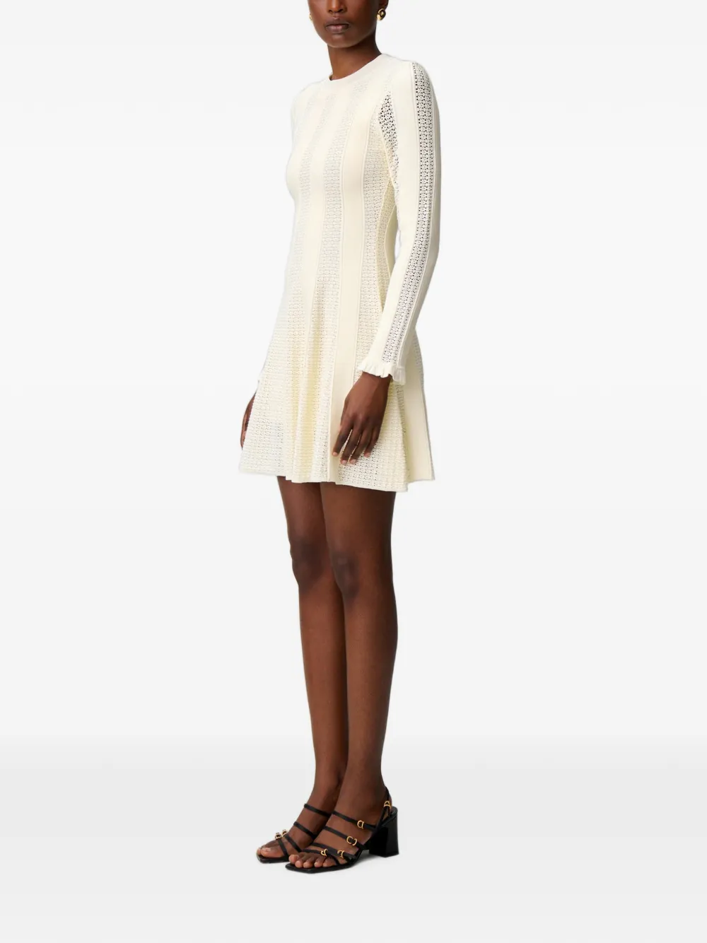 Claudie Pierlot Gebreide jurk Beige