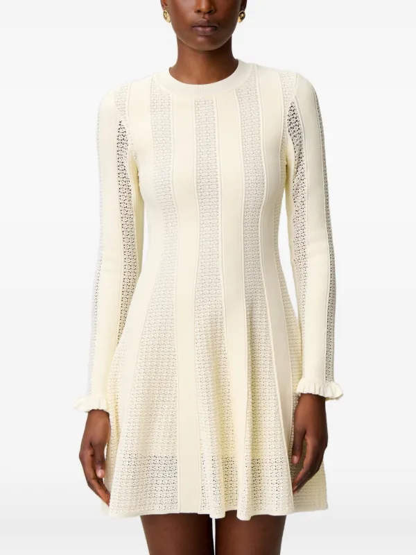 knitted skater dress Claudie Pierlot Short | Neutrals 942pc