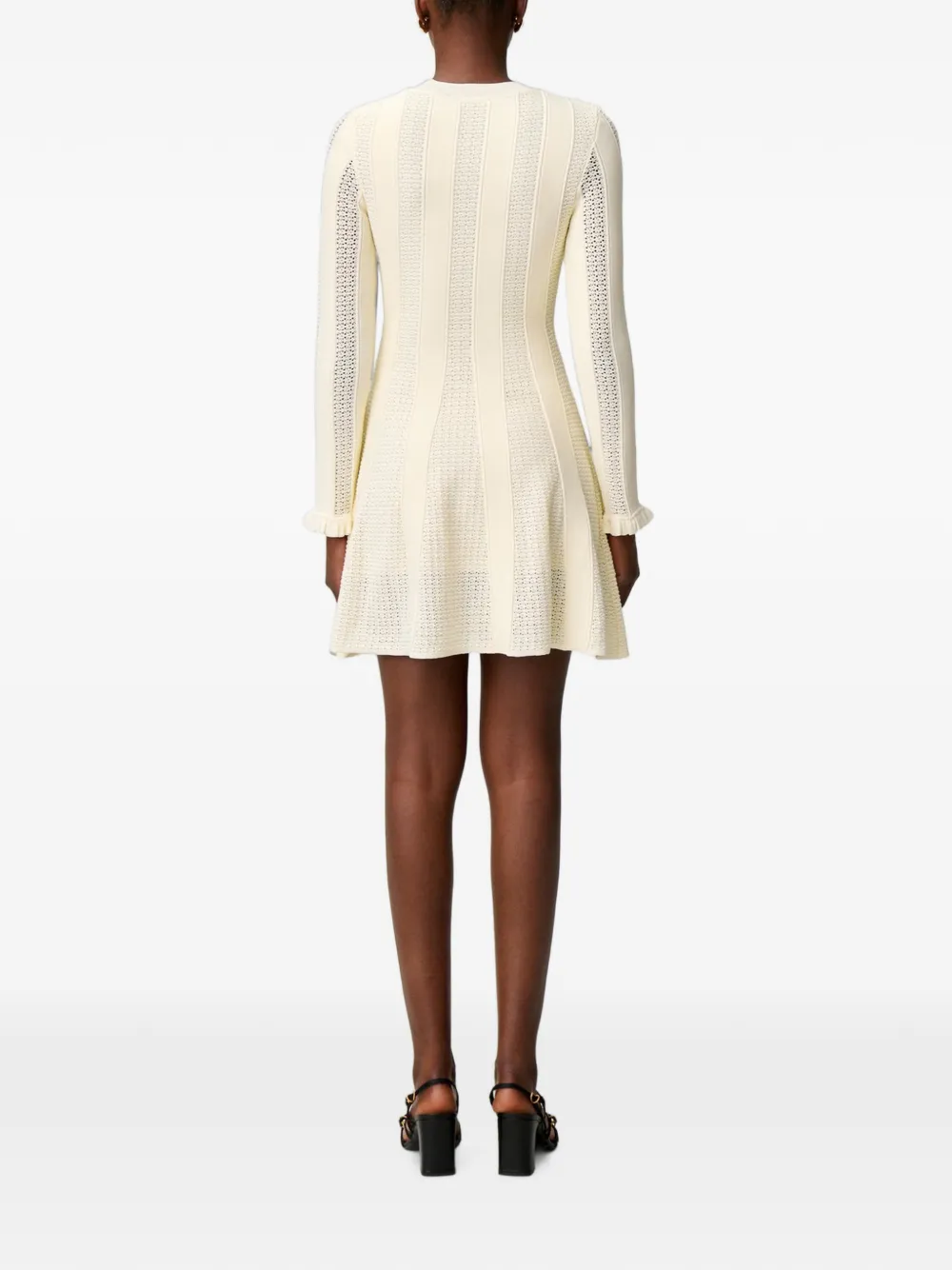 Claudie Pierlot Gebreide jurk Beige
